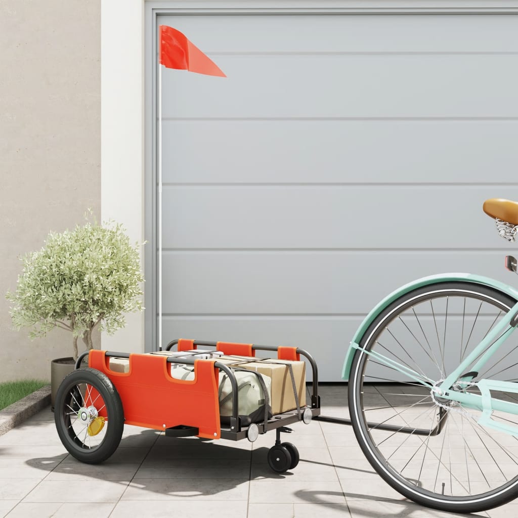 Fietstrailer Oxford Stof En Ijzer