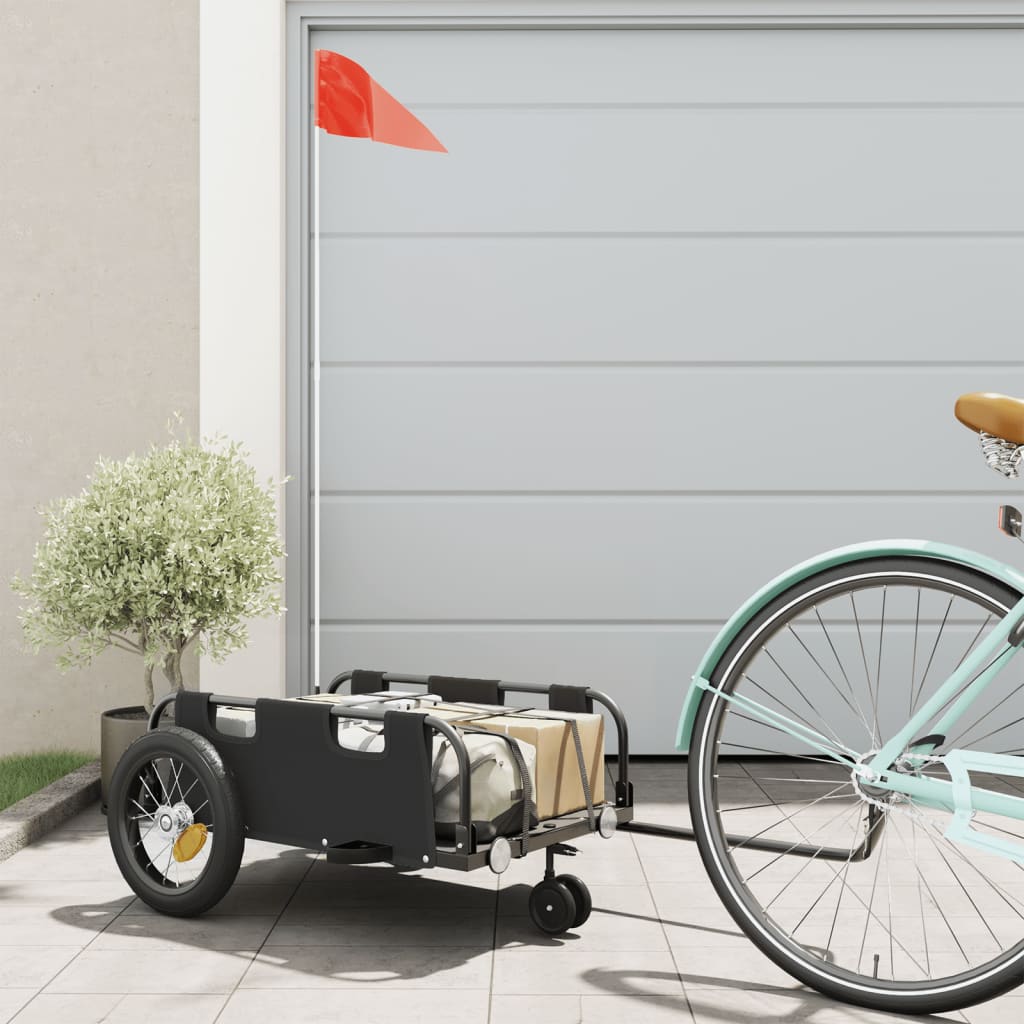 Fietstrailer Oxford Stof En Ijzer