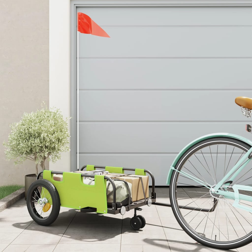 Fietstrailer Oxford Stof En Ijzer