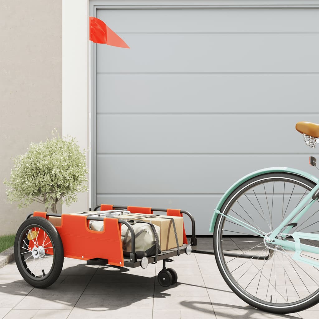 Fietstrailer Oxford Stof En Ijzer