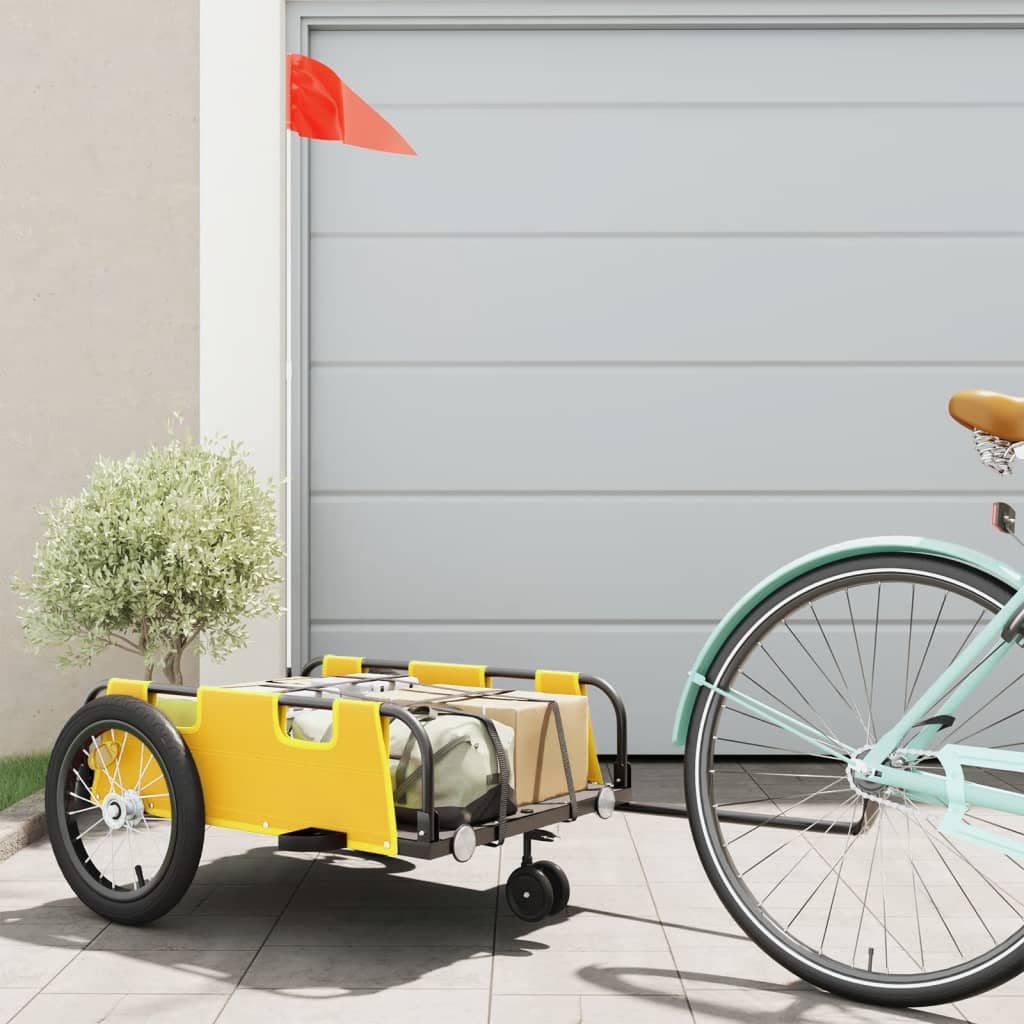 Fietstrailer Oxford Stof En Ijzer