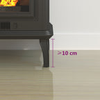 Vuurplaats Glazen Plaat Glas