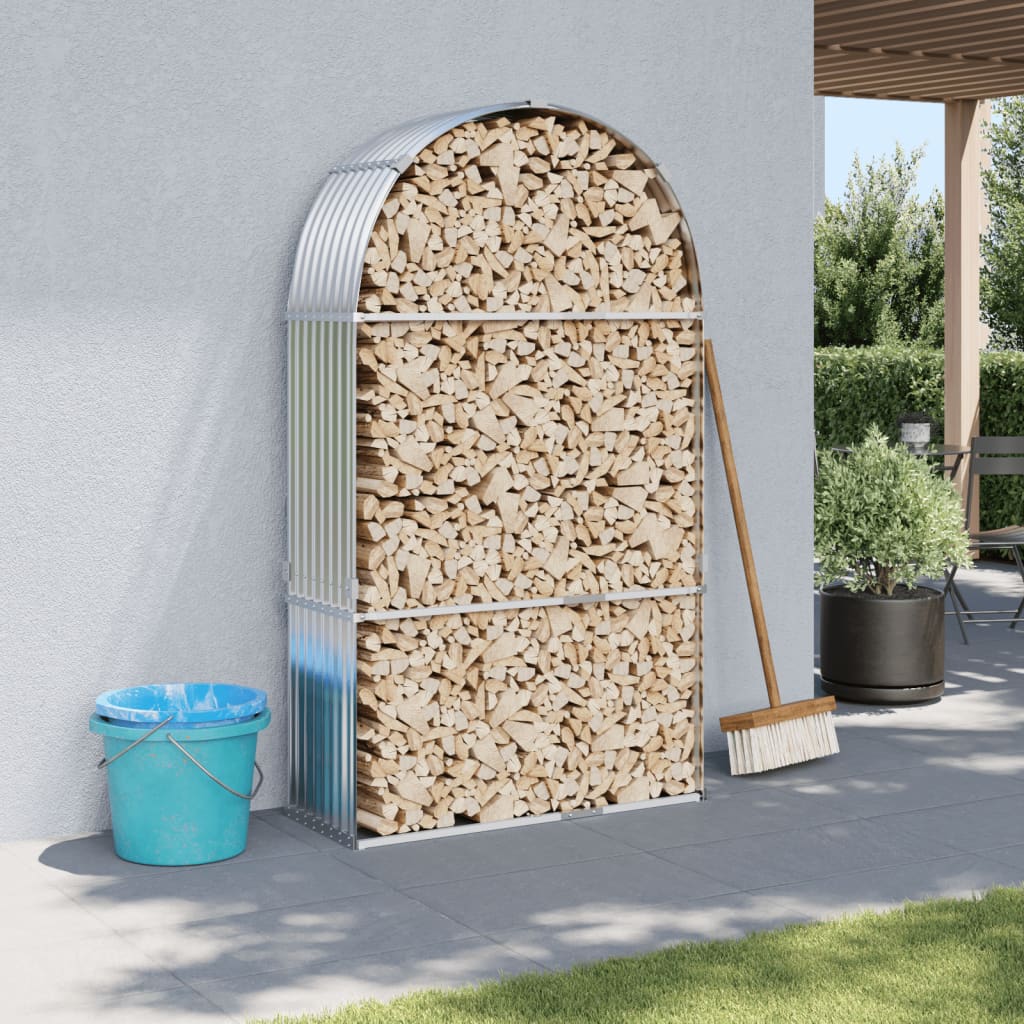 Haardhoutopslag Gegalvaniseerd Staal Kleur