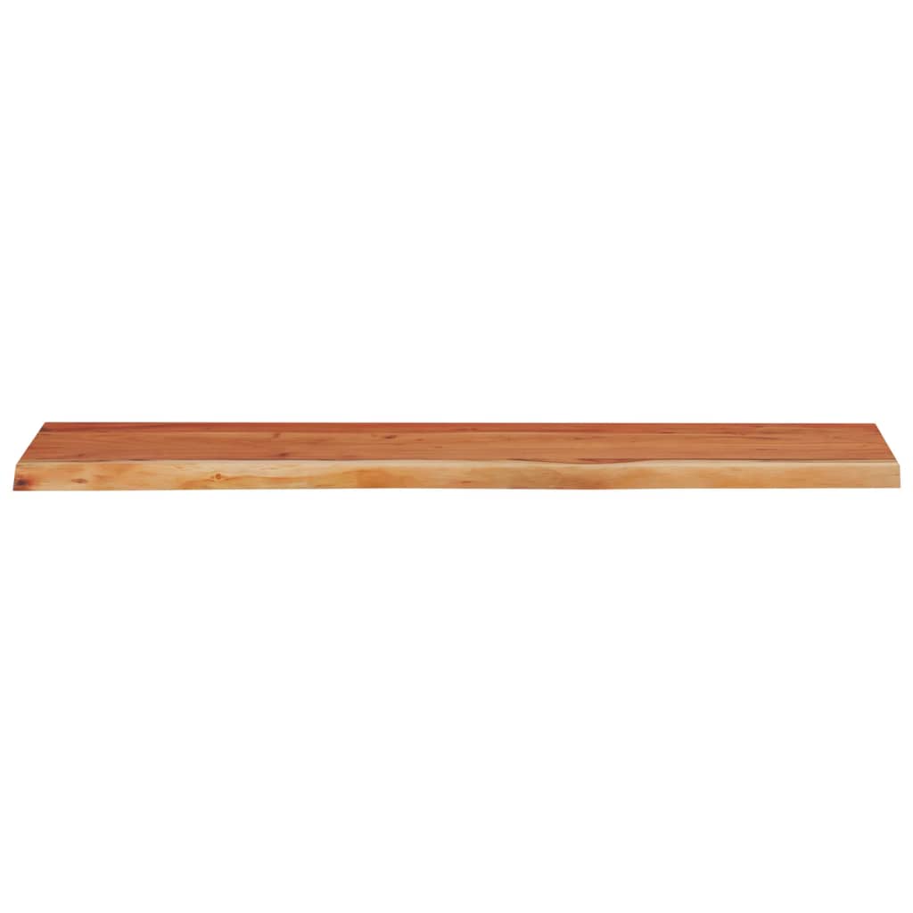 Wandschap Rechthoekig Natuurlijke Rand 40X20X2,5 Cm Acaciahout