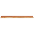 Wandschap Rechthoekig Natuurlijke Rand 40X20X2,5 Cm Acaciahout