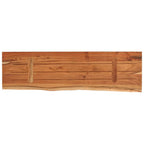 Wandschap Rechthoekig Natuurlijke Rand 40X20X2,5 Cm Acaciahout