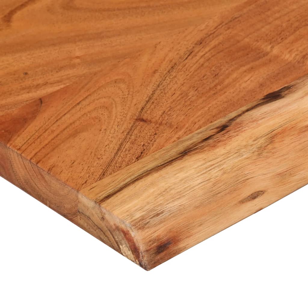 Wandschap Rechthoekig Natuurlijke Rand 40X20X2,5 Cm Acaciahout