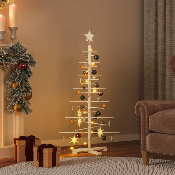 Houten Kerstboom Kotka Bamboe En Massief Grenenhout