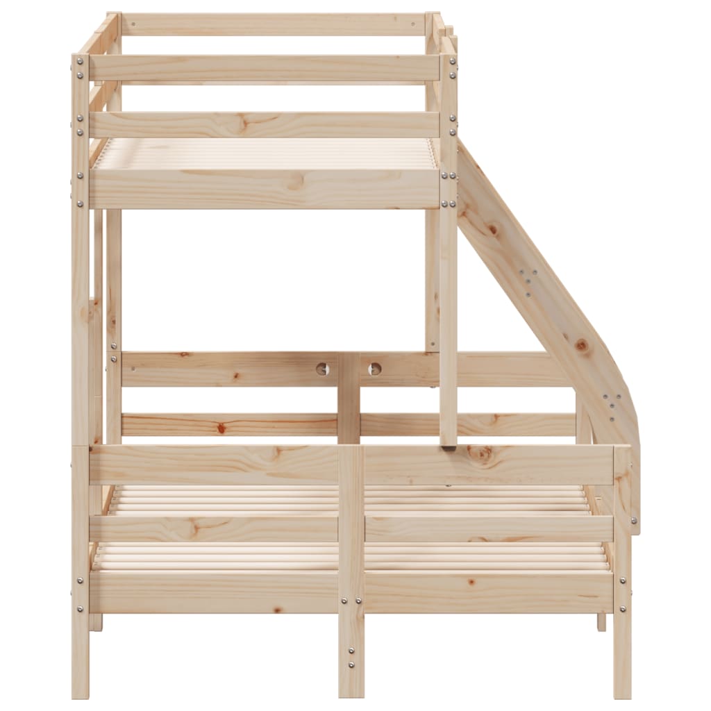 Stapelbed Massief Grenenhout 80X200/120X200 Cm
