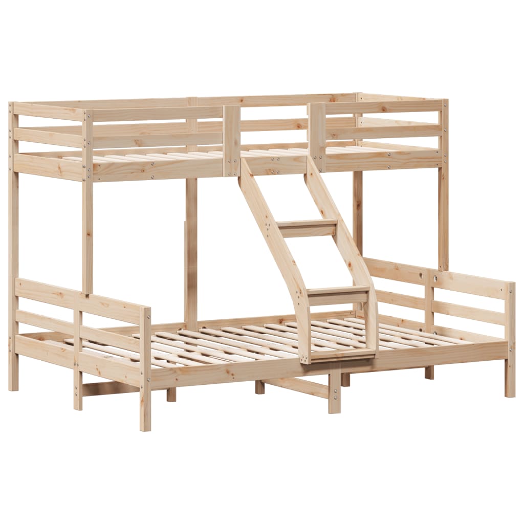 Stapelbed Massief Grenenhout 80X200/140X200 Cm