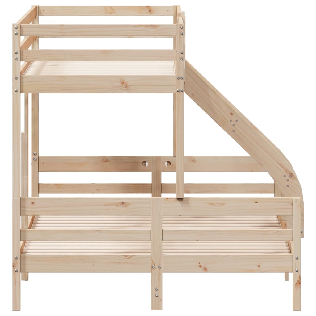 Stapelbed Massief Grenenhout 80X200/140X200 Cm