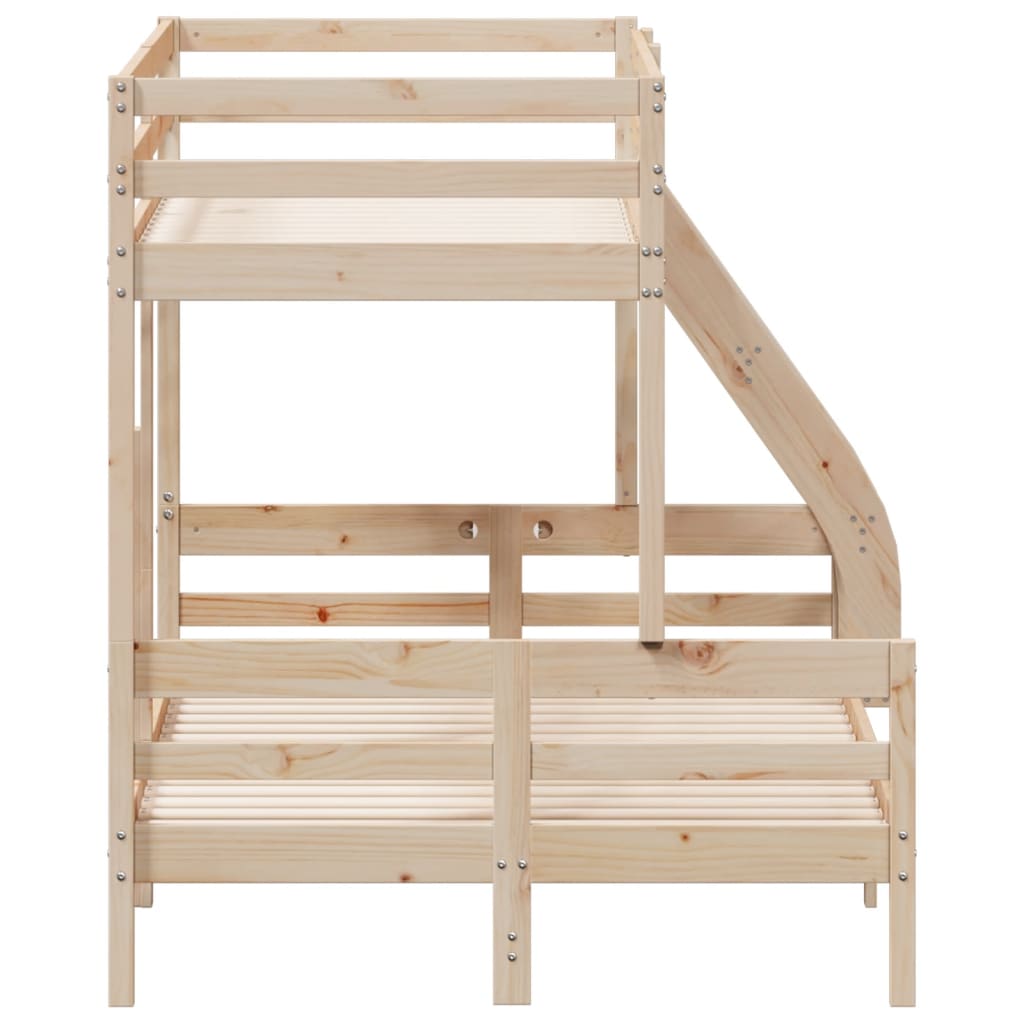 Stapelbed Massief Grenenhout 80X200/120X200 Cm