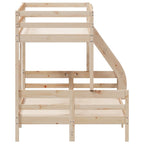 Stapelbed Massief Grenenhout 80X200/120X200 Cm