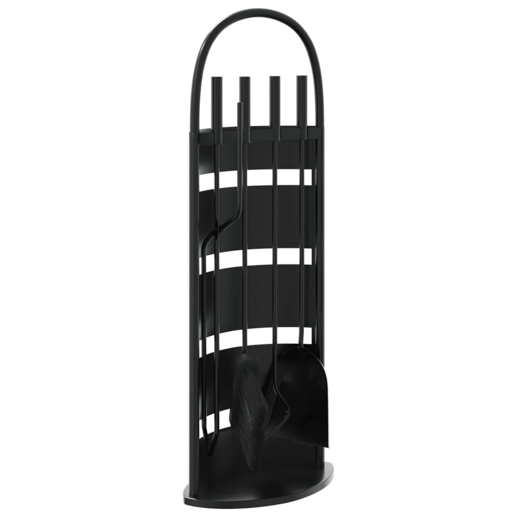 5-Delige Openhaardgereedschapset 23X15X66 Cm Staal