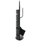 5-Delige Openhaardgereedschapset 23X15X66 Cm Staal
