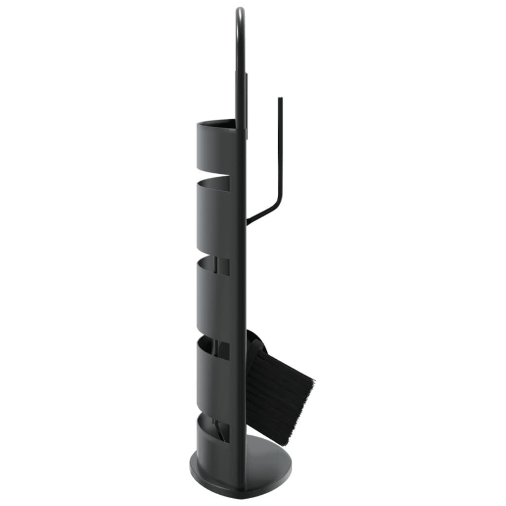 5-Delige Openhaardgereedschapset 23X15X66 Cm Staal