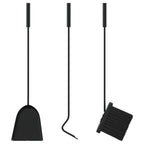 4-Delige Openhaardgereedschapset 22X59 Cm Staal
