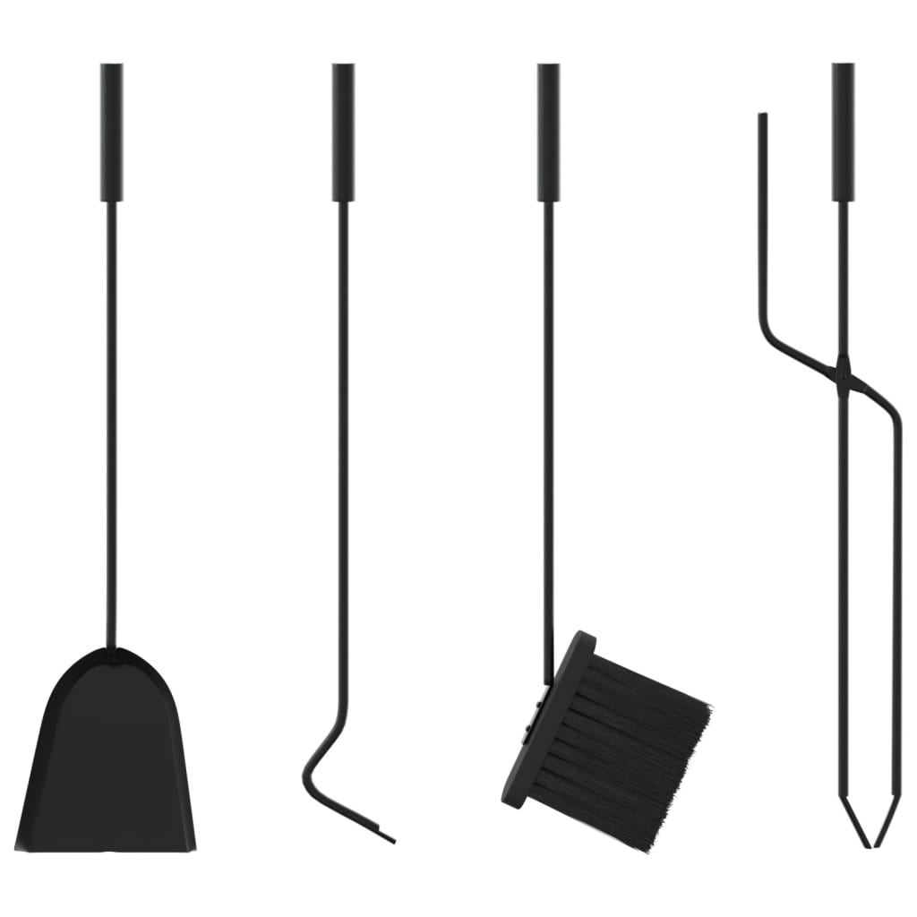 5-Delige Openhaardgereedschapset 18X56 Cm Staal