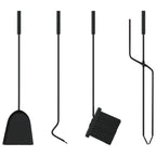 5-Delige Openhaardgereedschapset 18X56 Cm Staal