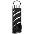 5-Delige Openhaardgereedschapset 23X15X66 Cm Staal