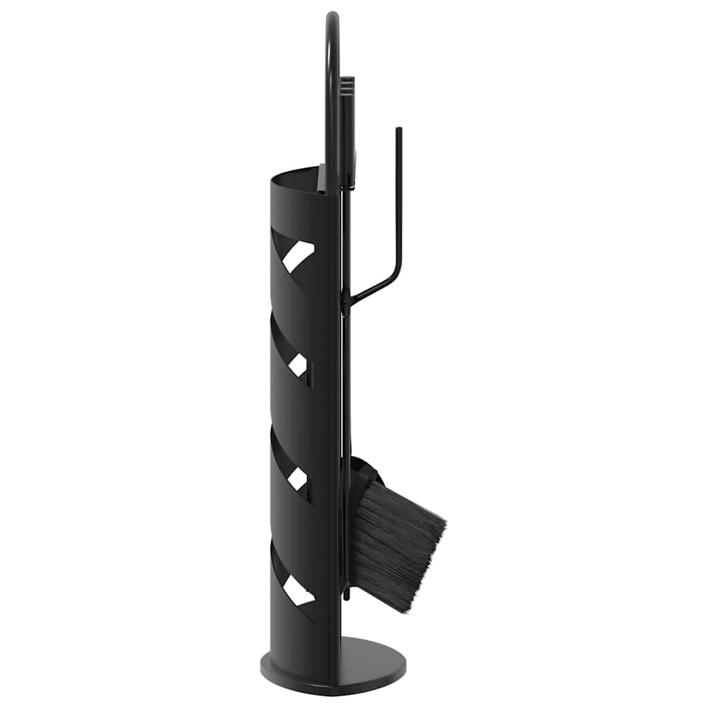 5-Delige Openhaardgereedschapset 23X15X66 Cm Staal