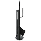 5-Delige Openhaardgereedschapset 23X15X66 Cm Staal