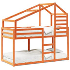 Stapelbed Met Bedhuis Massief Grenenhout