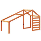 Stapelbed Met Bedhuis Massief Grenenhout