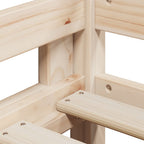 Stapelbed Met Dak Massief Grenenhout