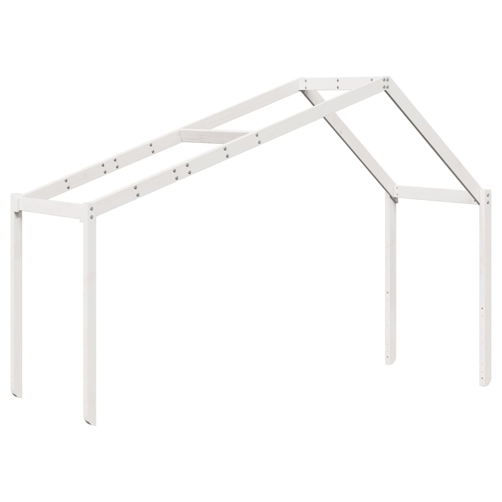 Stapelbed Met Bedhuis Massief Grenenhout