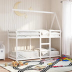 Stapelbed Met Bedhuis Massief Grenenhout