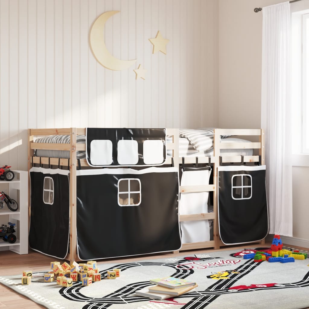 Stapelbed Zonder Matras Massief Grenenhout