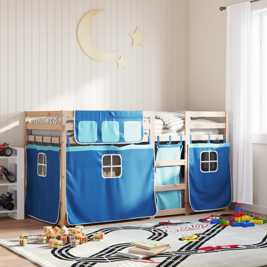 Stapelbed Zonder Matras Massief Grenenhout