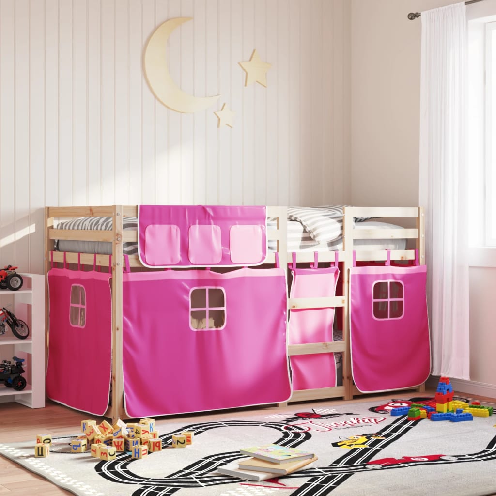 Stapelbed Zonder Matras Massief Grenenhout
