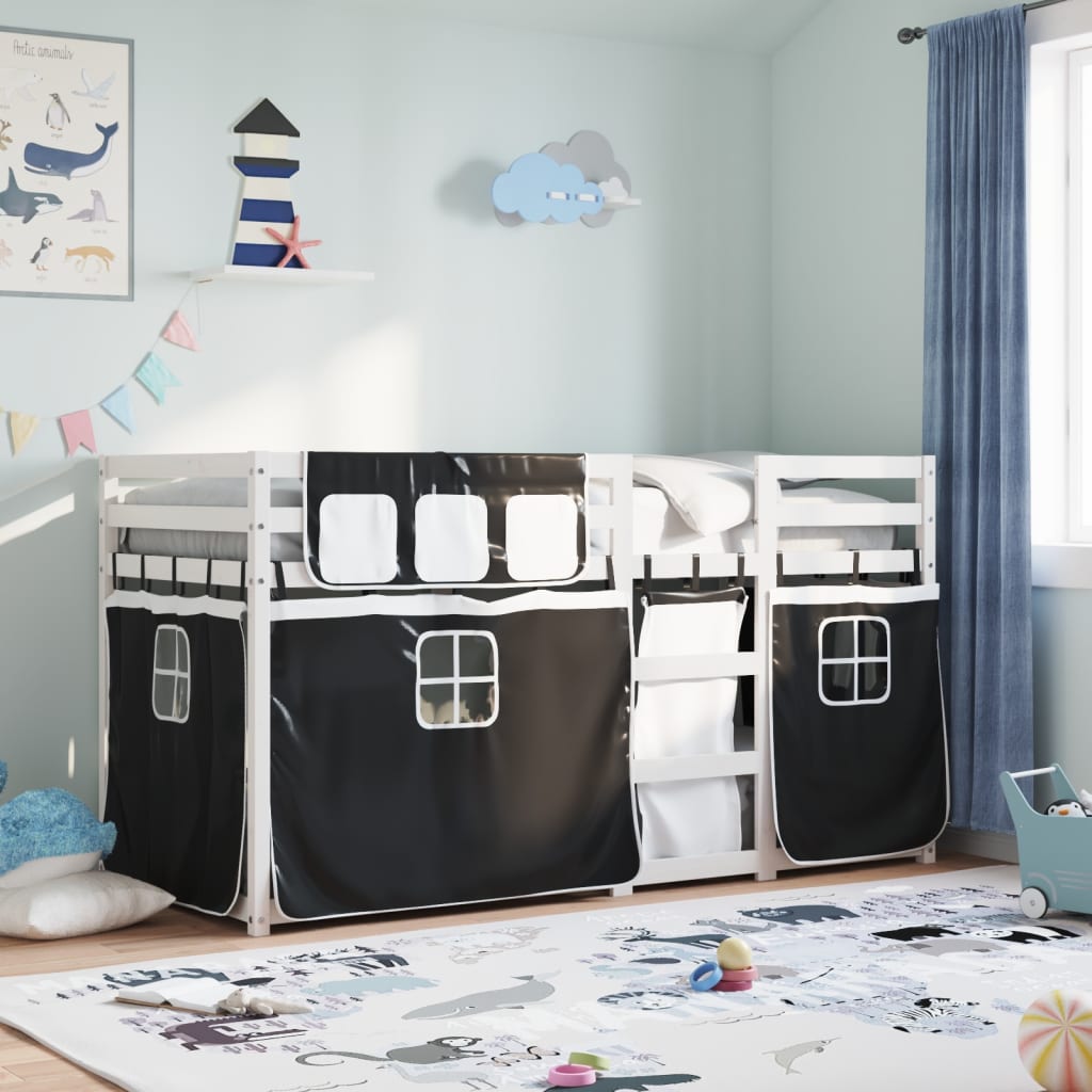 Stapelbed Zonder Matras Massief Grenenhout