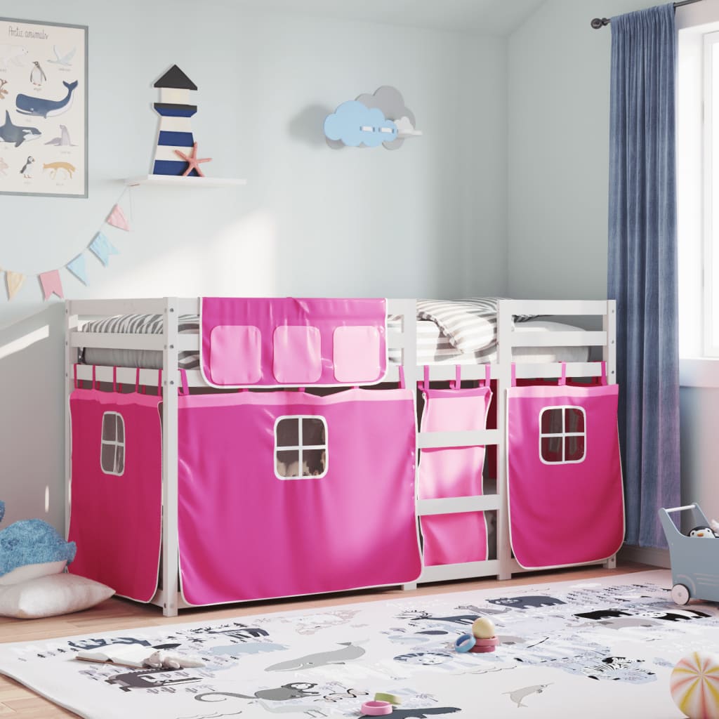 Stapelbed Zonder Matras Massief Grenenhout