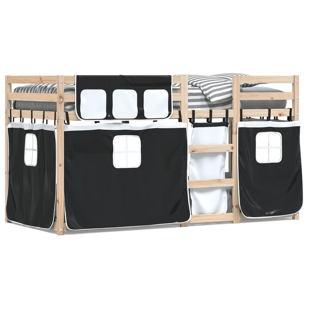 Stapelbed Zonder Matras Massief Grenenhout