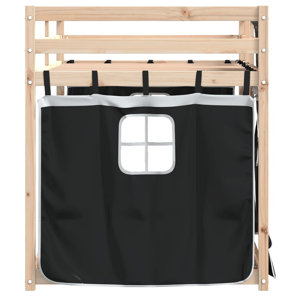 Stapelbed Zonder Matras Massief Grenenhout
