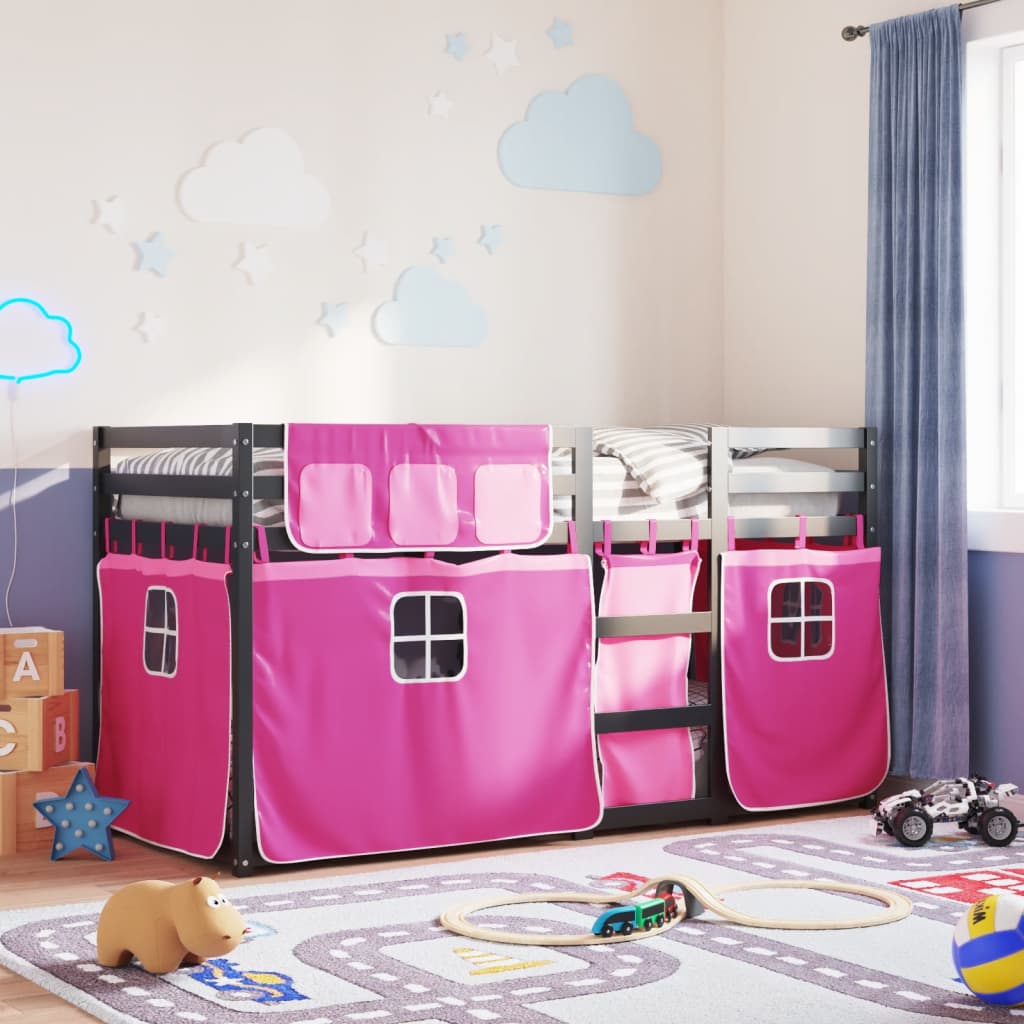 Stapelbed Zonder Matras Massief Grenenhout