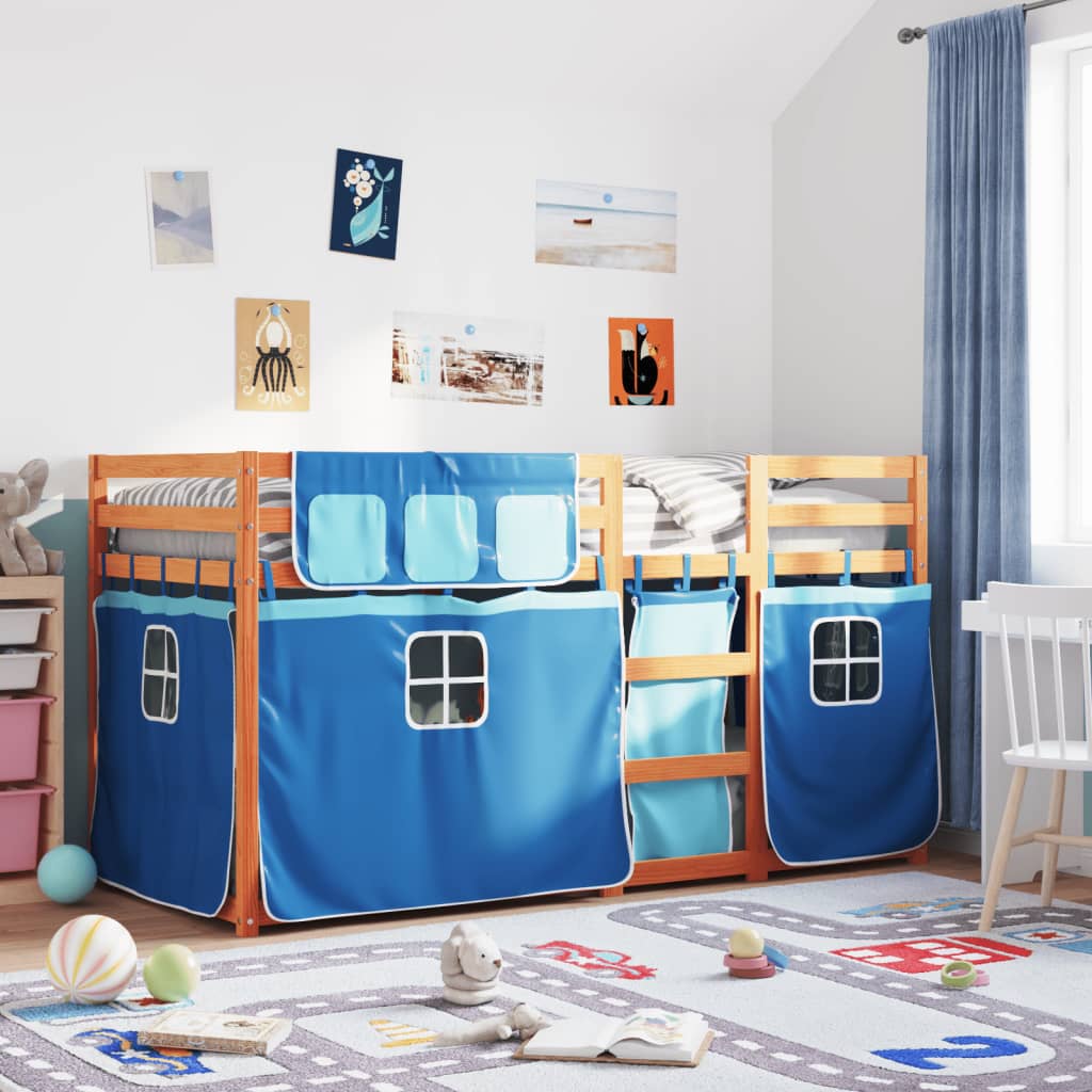 Stapelbed Zonder Matras Massief Grenenhout