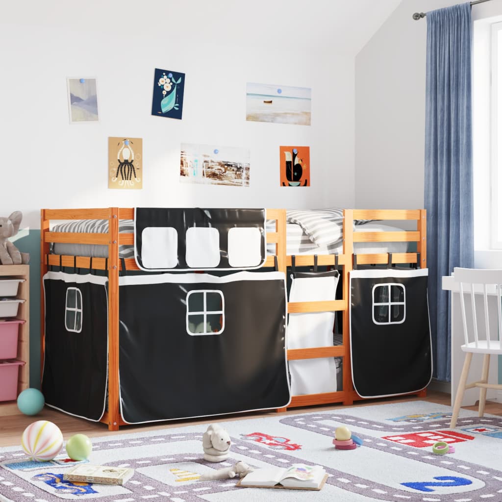 Stapelbed Zonder Matras Massief Grenenhout