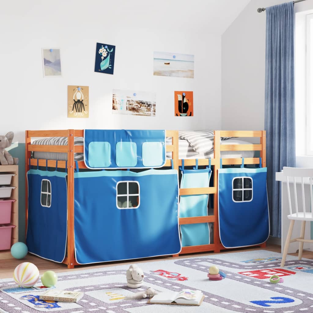 Stapelbed Zonder Matras Massief Grenenhout
