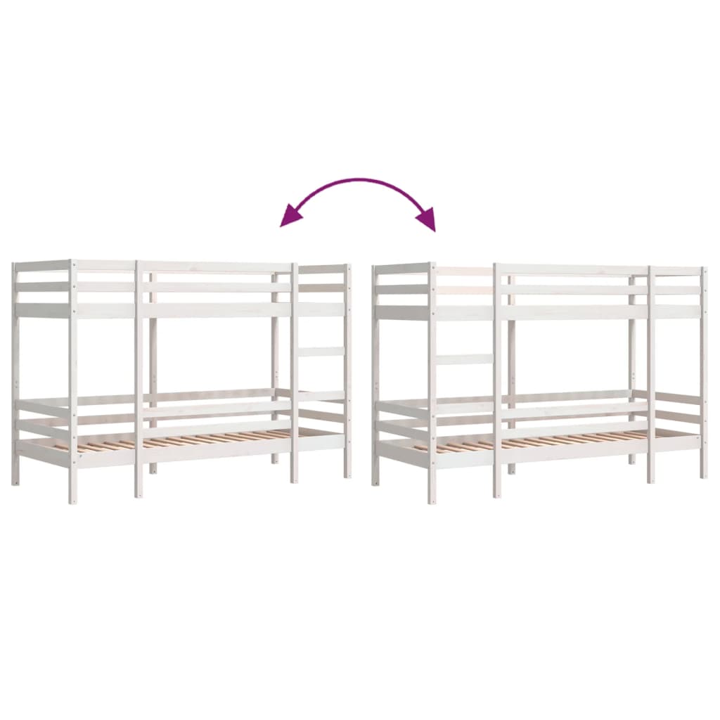 Stapelbed Massief Grenenhout