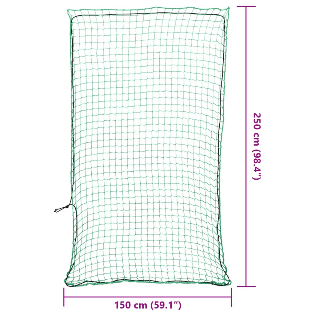 Aanhangwagennet Elastisch Touw 2,5X1,5 M Polypropeen