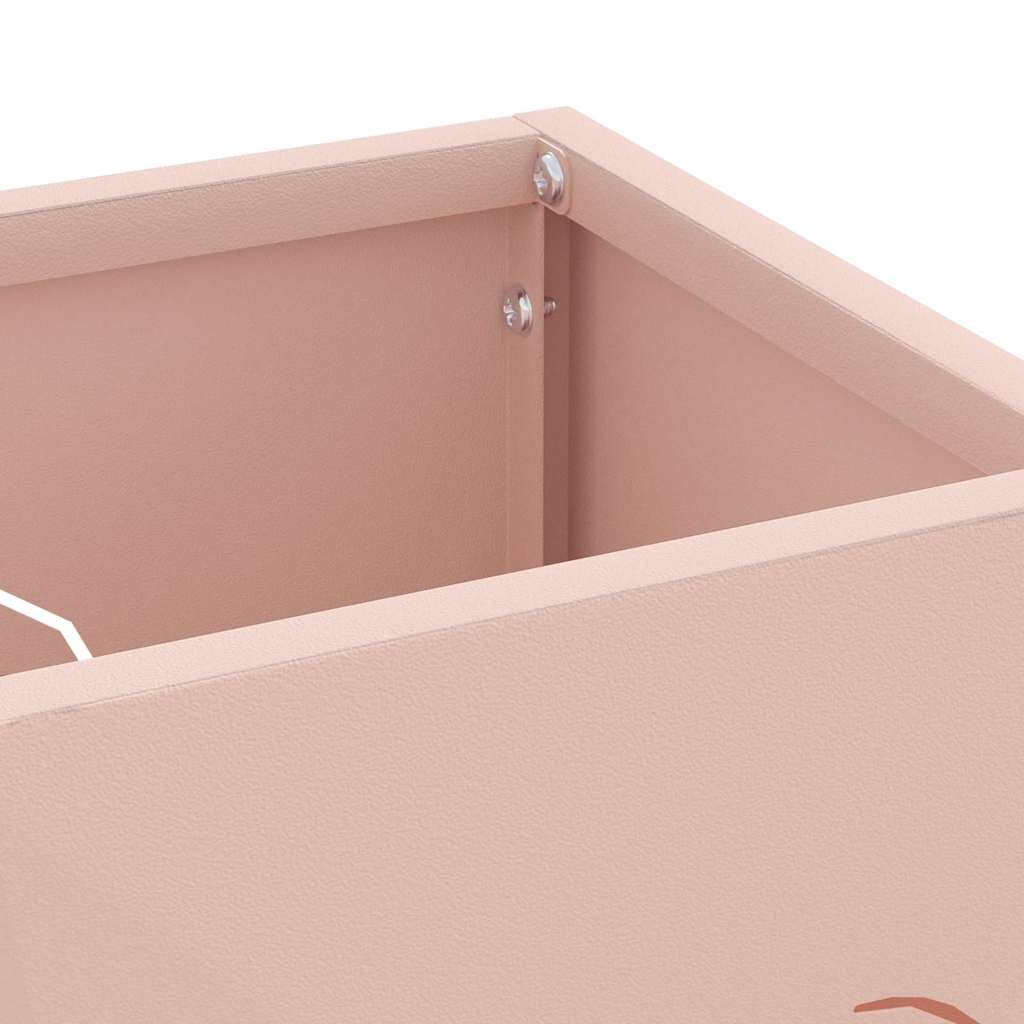 Regen Paraplu Standaard Roze 15,5 X 15,5 X 49 Cm Staal