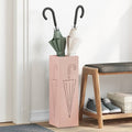 Regen Paraplu Standaard Roze 15,5 X 15,5 X 49 Cm Staal