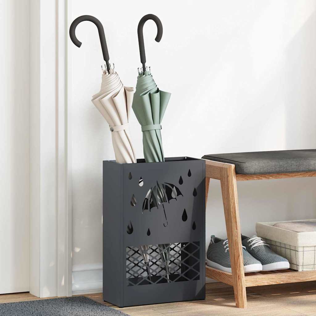 Regen Paraplu Standaard 28 X 12 X 41 Cm Staal