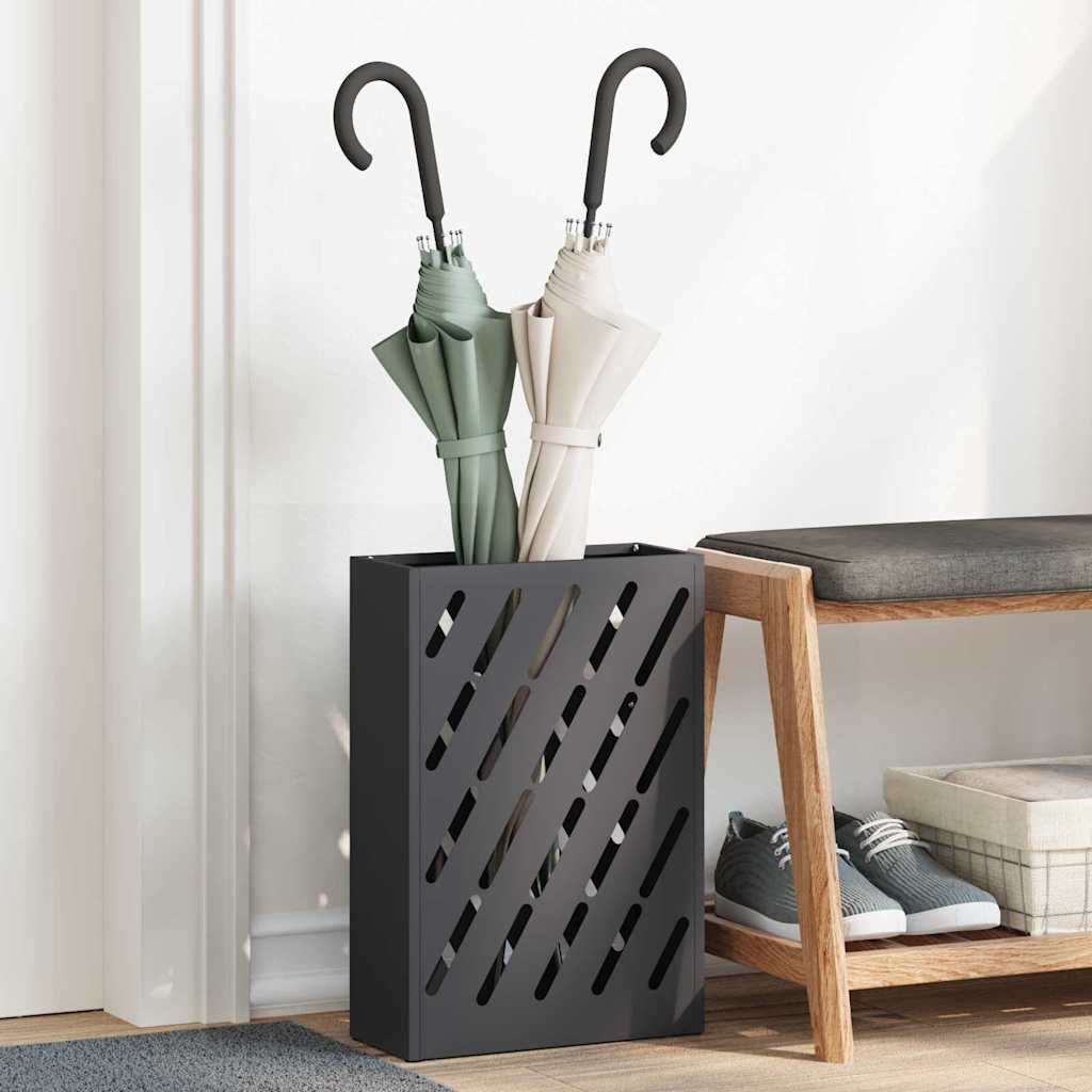 Regen Paraplu Standaard 28 X 12 X 41 Cm Staal