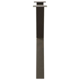 Eettafelpoten X-Vormig 70X(72-73) Cm Staal Naturel