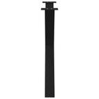 Eettafelpoten X-Vormig 90X(72-73) Cm Staal Zwart